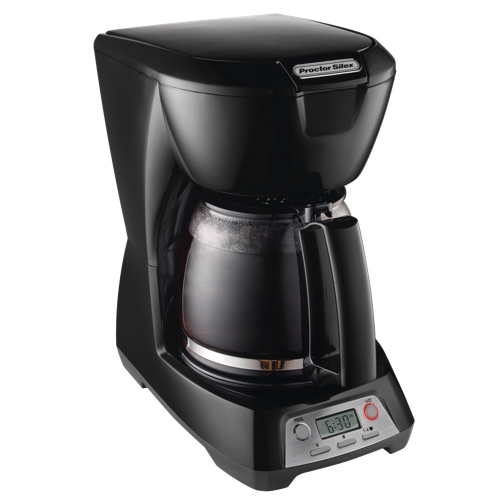 Proctor Silex 12-Cup Coffee Maker - Black
