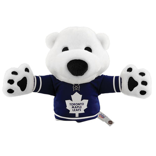 Bleacher Creatures NHL Hand Puppet - Toronto Maple Leafs/ Carlton the Bear