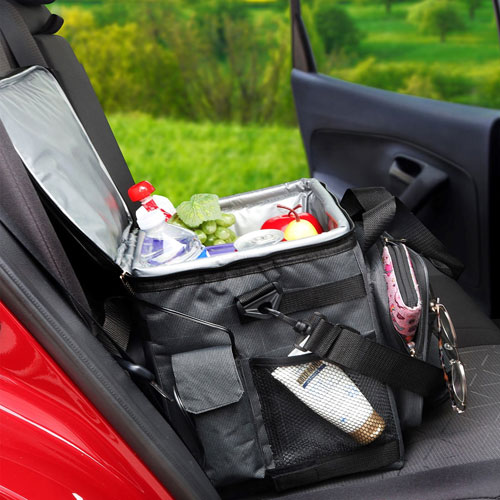 Koolatron 12V Electric Cooler Bag 13L (14 Qt) Collapsible - Grey/Black