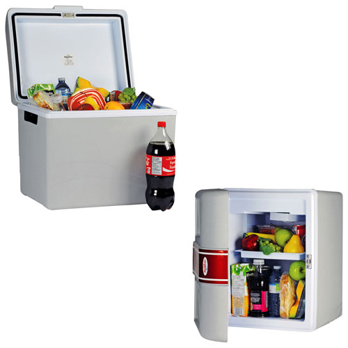 Glacière/Réchaud électrique à deux sens 12 V 42 L de Koolatron - Gris