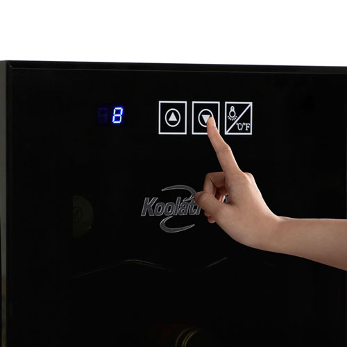 Koolatron 8-Bottle Thermoelectric Freestanding Wine Cooler / Wine Fridge