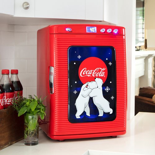Koolatron 28-Can Countertop Refrigerator - Coca-Cola