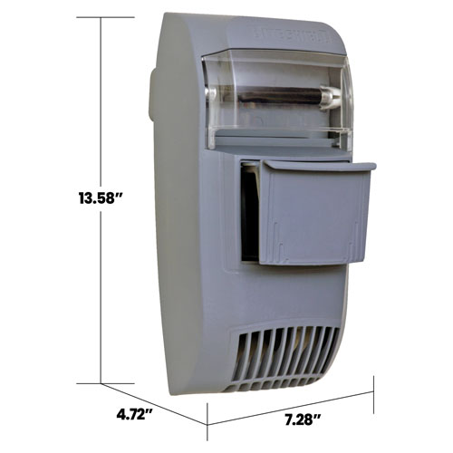 Bite Shield Wall Mount Flying Insect Trap - Grey