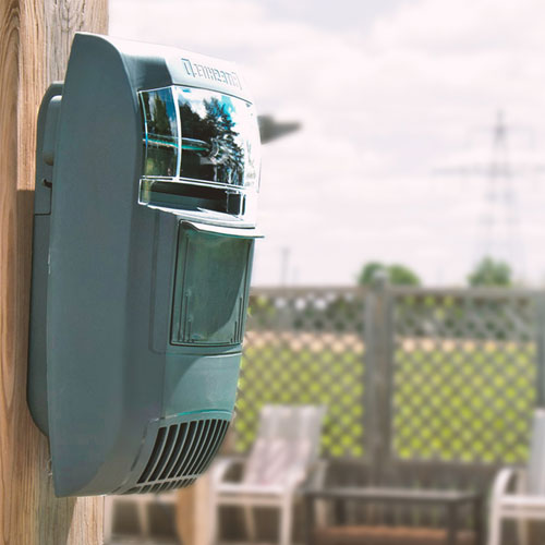 Bite Shield Wall Mount Flying Insect Trap - Grey