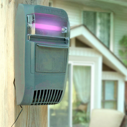 Bite Shield Wall Mount Flying Insect Trap - Grey