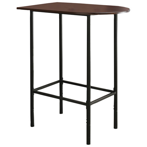 Table de bar de style contemporain - Cappuccino - Noir