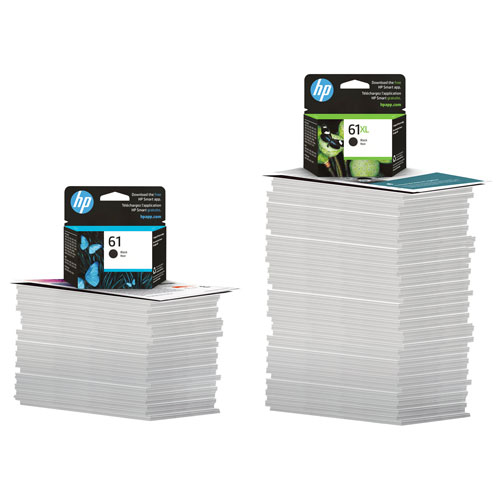 HP 61 Black/Tri-Colour Ink - 2 Pack