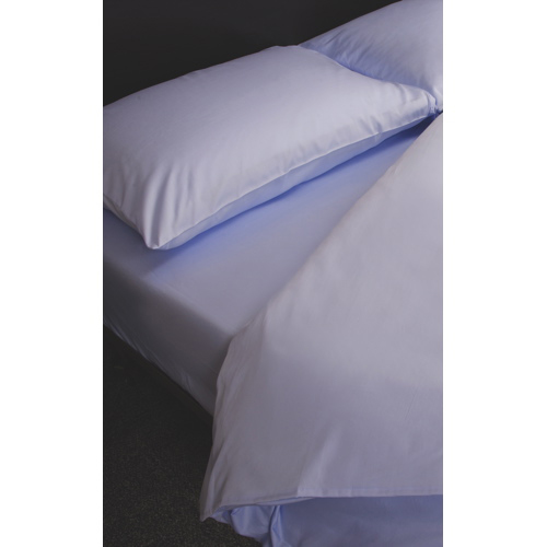 Maholi Maxwell Collection 230 Thread Count Egyptian Cotton Duvet Cover Set - Single/Twin - Blue