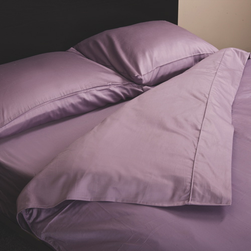 Maholi Maxwell Collection 230 Thread Count Egyptian Cotton Duvet Cover Set - King - Purple