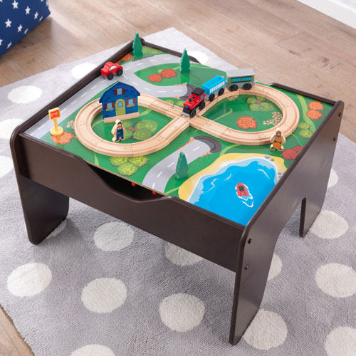 Kidkraft 2 In 1 Activity Table Espresso