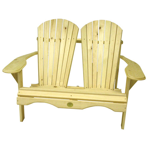 Chaise de patio traditionnelle Adirondack - Pin blanc