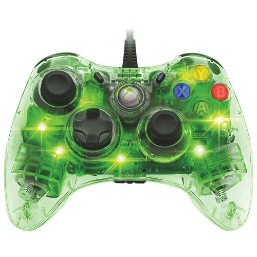 Pdp Afterglow Controller For Xbox 360 Green Best Buy Canada - 