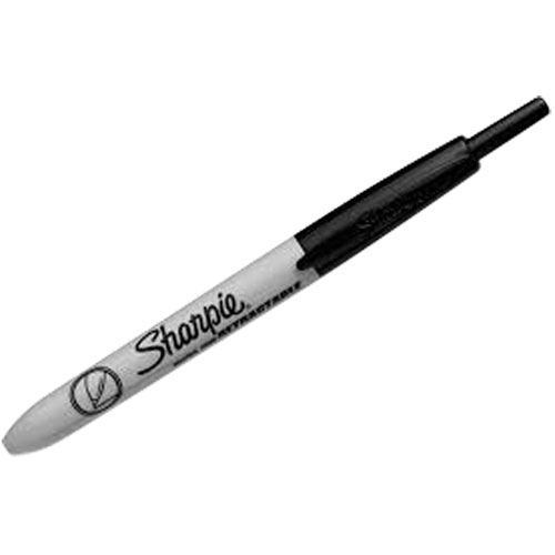 Sharpie Retractable Permanent Marker - Black