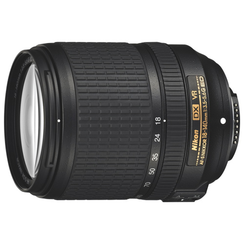 Nikon AF-S DX 18-140MM F/3.5-5.6G ED VR Lens : DSLR Camera Lenses ...