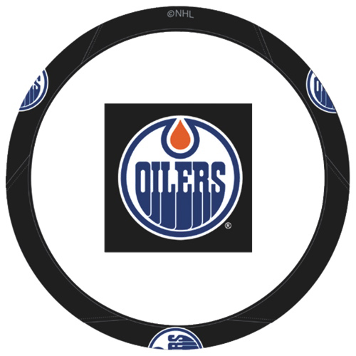 Northwest Company 14.5" to 15.5" Steering Wheel Cover - Edmonton Oilers