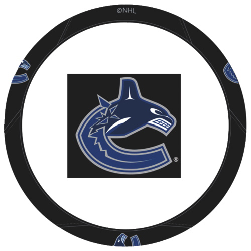 Northwest Company 14.5" to 15.5" Steering Wheel Cover - Vancouver Canucks