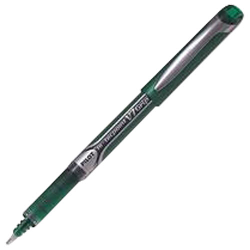 Stylo à bille roulante Hi-Tecpoint V7 Grip de Pilot - Vert