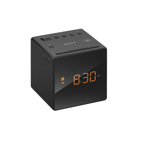 Sony AM/FM Clock Radio (ICFC1B) - Black : Speaker Docks & Clock Radios ...