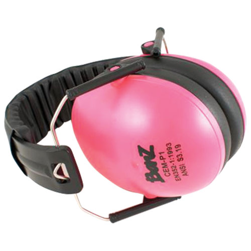 Casque à isolation sonore pour bébés de Baby Banz - 2 ans+ - Rose
