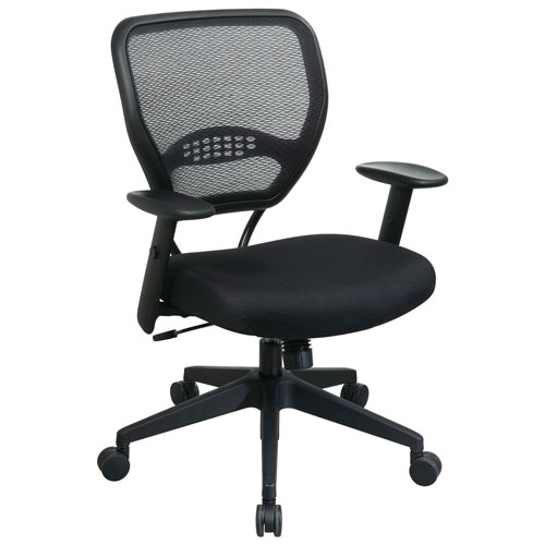 Space Seating Mesh Office Chair - Black