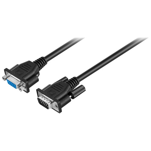 Insignia 3m VGA Extension Cable (NS-PV10509-C) - Black - Only at Best Buy