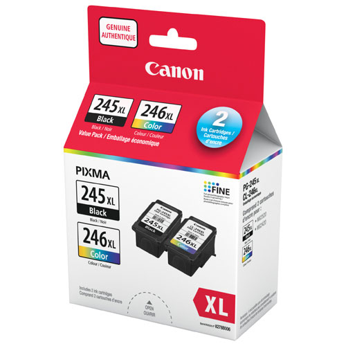Canon PG-245XL/CL-246XL Black/Colour Ink - 2 Pack