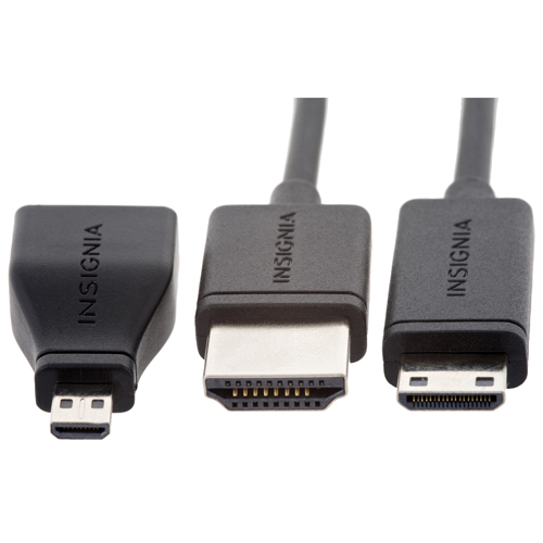 Insignia 1.8m Mini/Micro HDMI Cable - Only at Best Buy