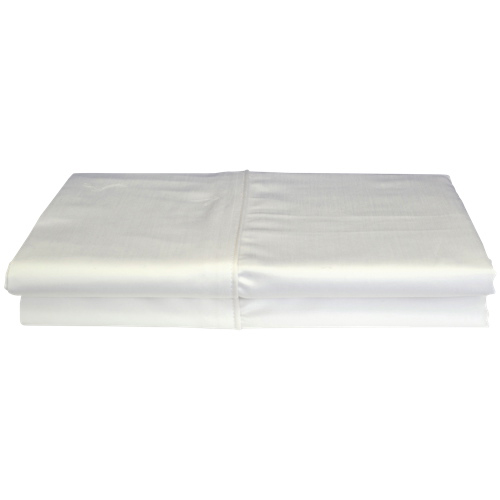 Maholi Bamboo Solid Collection 310 Thread Count Rayon Pillow Case - 2 Pack - King - White