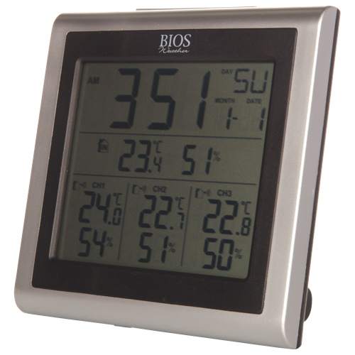 Thermomètre et hygromètre intérieur de BIOS Weather