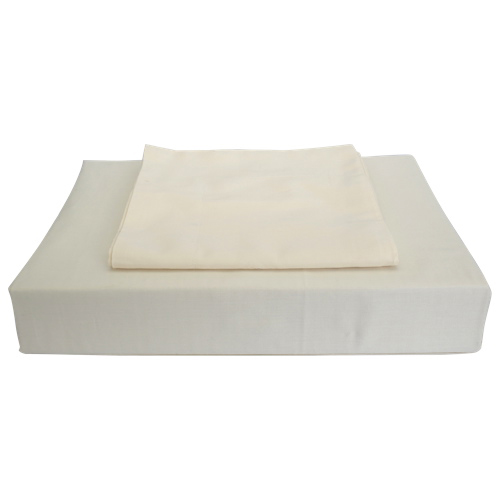 Maholi Duncan Collection 620 Thread Count Egyptian Cotton Duvet Cover Set - King - Ivory