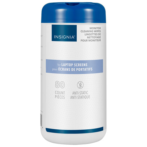 Insignia Monitor Cleaning Wipes - 80 Pack - Only at Best Buy