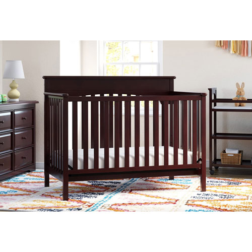 Graco Lauren 4 In 1 Convertible Crib Espresso Best Buy Canada