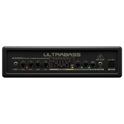 Behringer ULTRABASS 300-Watt 2-Channel Bass Amplifier Head