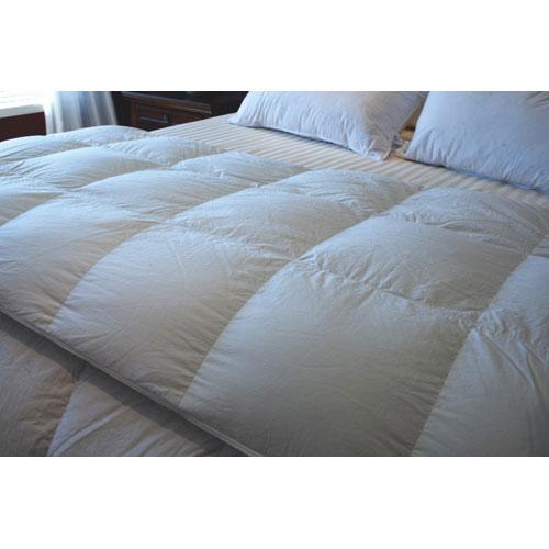 Maholi Royal Elite Collection 260 Thread Count Duck Down Winter Heavyweight Duvet - Queen - White