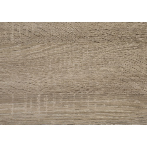 Table d'appoint rectangulaire contemporaine - Taupe foncé