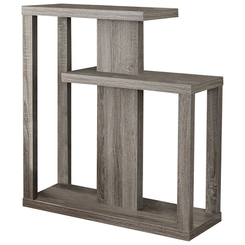 Contemporary Rectangular Console Table - Dark Taupe