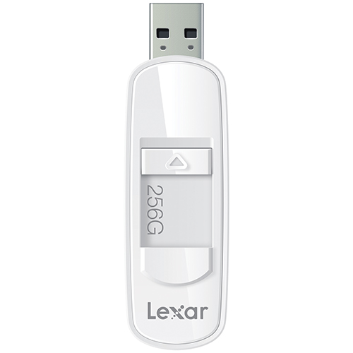 Lexar JumpDrive S75 256GB USB Flash Drive - White