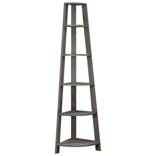 Monarch 5-Shelf Étagère - Dark Taupe