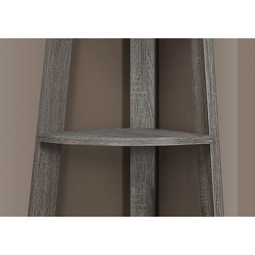Monarch 5-Shelf Étagère - Dark Taupe