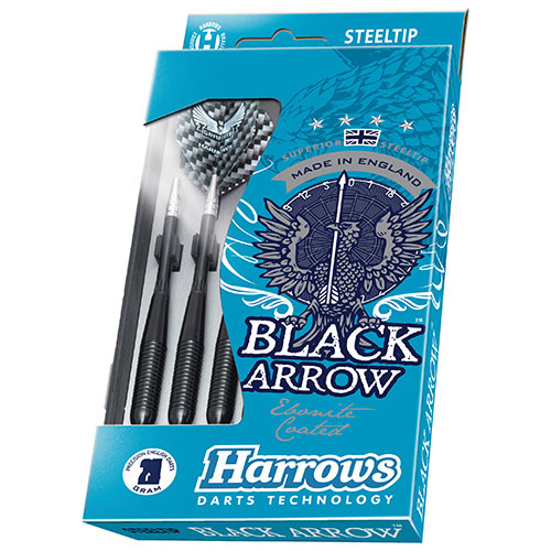 Fléchettes Black Arrow de Harrows - Paquet de 3