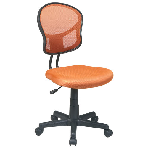 Office Star OSPDesigns Polyester Task Chair - Orange