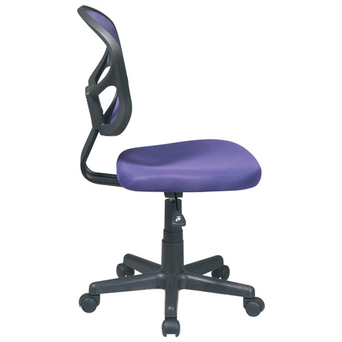 Office Star OSPDesigns Polyester Task Chair - Purple