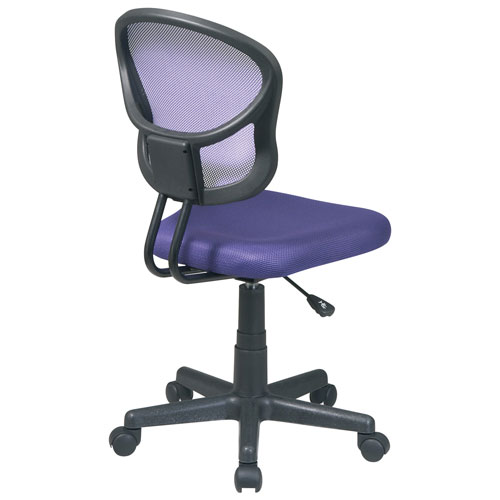 Office Star OSPDesigns Polyester Task Chair - Purple