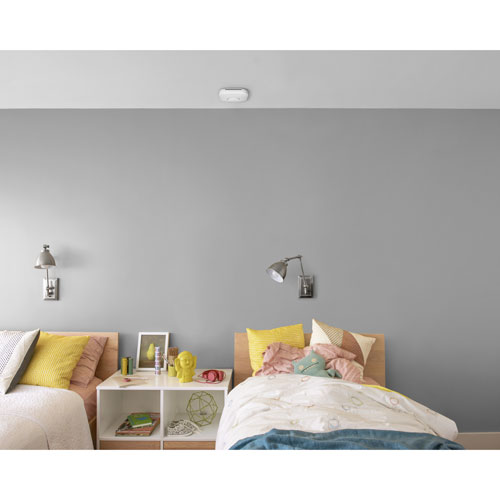 Détecteur de monoxyde de carbone et de fumée Wi-Fi de Google Nest Protect (à piles) (S3000BWEF)