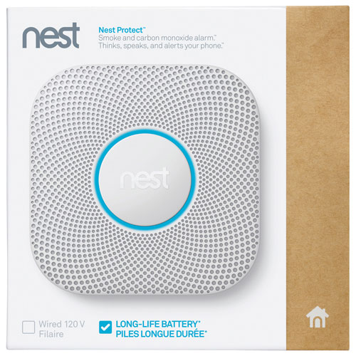 Nest Protect 2nd Gen Wired Smoke Carbon Monoxide Alarm 2-Pack SHIP FROM STORE 