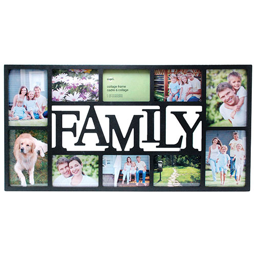 accident Patch psychology Kiera Grace Family Collage Photo Frame (PH00120-7FF) - Black | Best Buy  Canada
