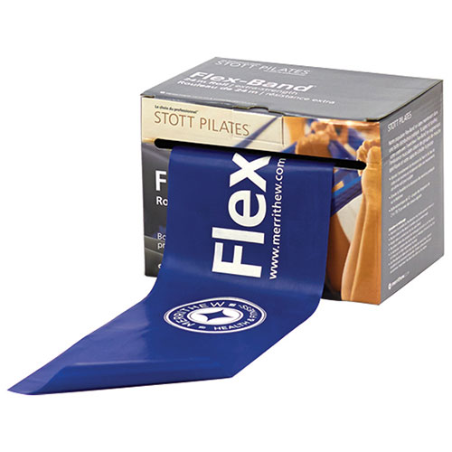 Rouleau Flex-Band de 24 m de STOTT PILATES - Ultrarésistant - Bleu