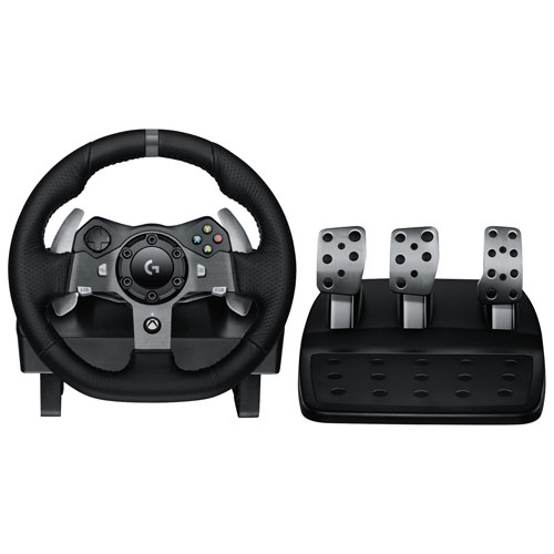 Logitech G920 Driving Force Racing Wheel for Xbox/PC - Dark