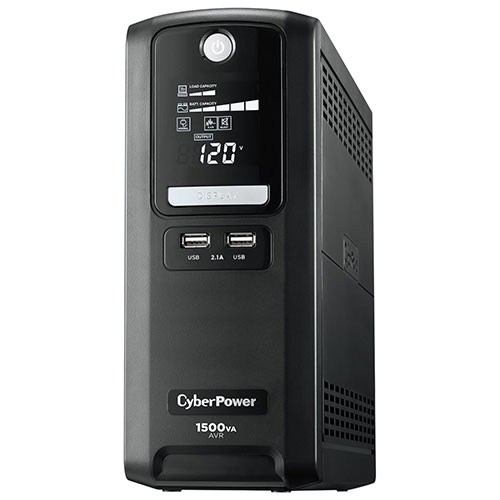 CyberPower 1500VA 10-Outlet UPS Battery Back-Up