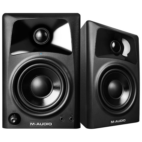 M Audio Av32 Compact Monitor Speaker Pair Best Buy Canada